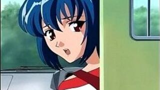 Грубый хентай трах с рыжей сзади - порно видео