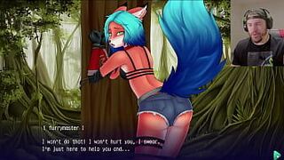 ЭТО ФУРРИ ОТПРАВИЛ МЕНЯ ПО ЧЕРНОЙ ПОЧТЕ ДЛЯ УЖАСНЫХ ВЕЩЕЙ (Космические лапы) [без цензуры] - порно видео