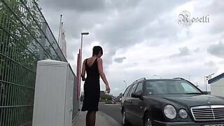 Проститутку с улицы трахнули голой в жопу - порно видео