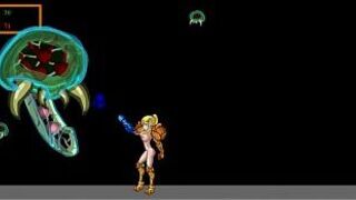 Самус против члена Метроида - порно видео