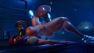 Звездная охота - Лана х Паразиты космического корабля - порно видео