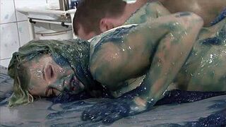 Пухлая немецкая пациентка-фетиш из больницы - порно видео