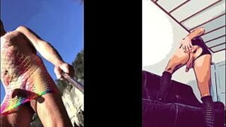 полностью эксгибиционистский экстаз - порно видео