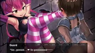 Брэтти-чертенок доминирует над охранником - порно видео